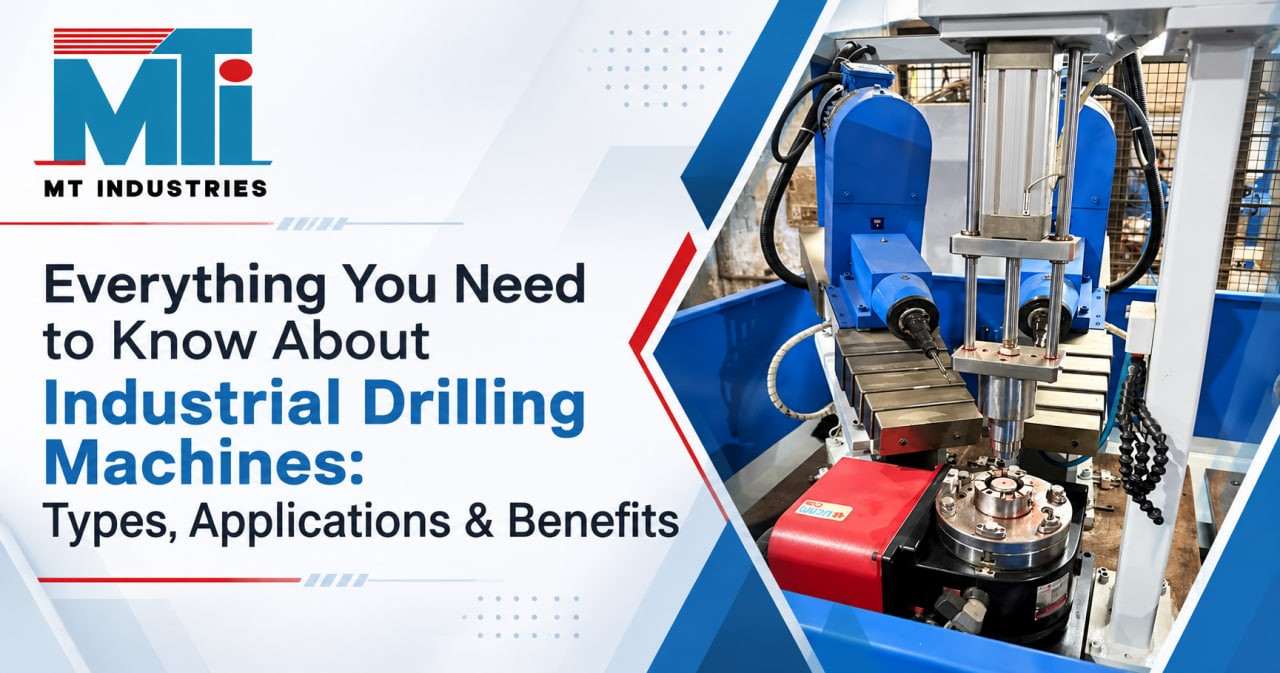Everything You Need to Know About Industrial Drilling Machines: Types, Applications & Benefits